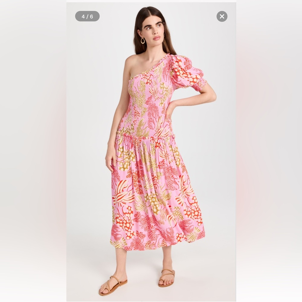 Farm Rio One Shoulder Dress - Picture 4 of 5